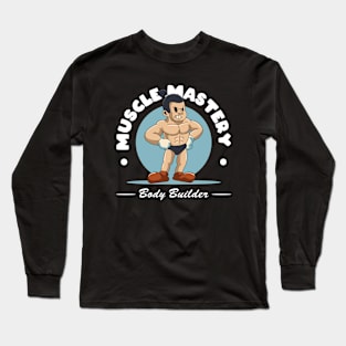 Muscle Mastery Mascot Long Sleeve T-Shirt